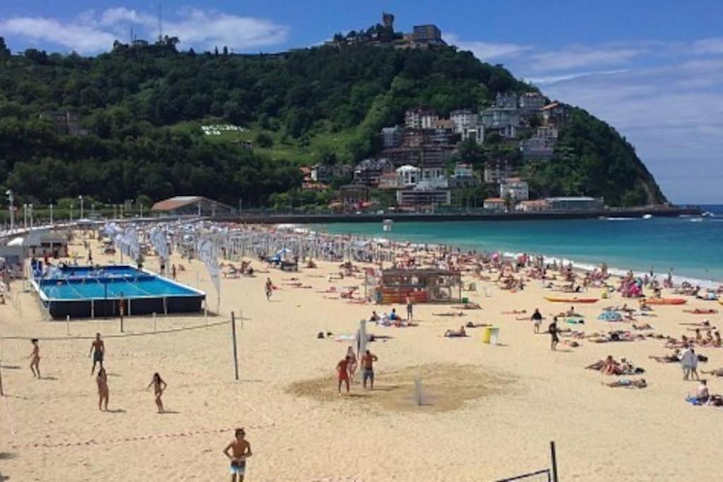Apartamento A 5Min De La Playa De Ondarreta Сан-Себастьян Экстерьер фото